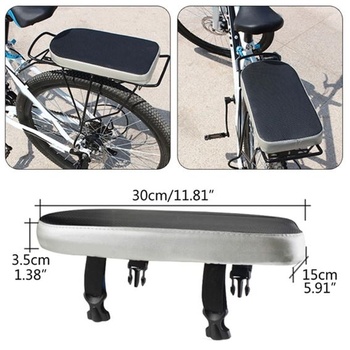 Zadný sedák bicykla, 30 × 15 × 4,5 cm sedák horského bicykla, sedák bicykla, poťah sedáku