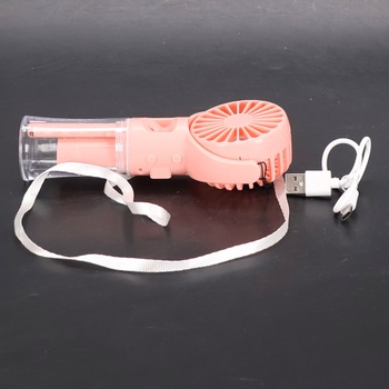 Ruční ventilátor s vodním chlazením, mini ventilátor s vodou, dobíjecí ruční ventilátor se 4