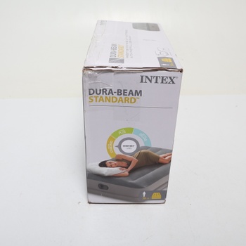 Intex Twin Dura-Beam Prestige Air Bed s Fastfill USB pumpou, nafouknutá velikost: 99 cm x 191 cm x