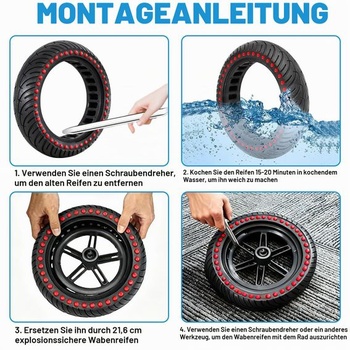 Plášť LBING 8,5x2,0 pre elektrickú kolobežku 8,5 palca A