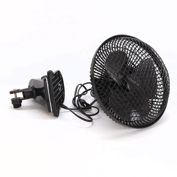 Stolný ventilátor BLEYTON čierny, 20W, so štipcom