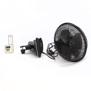 Stolný ventilátor BLEYTON čierny, 20W, so štipcom