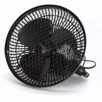 Stolný ventilátor BLEYTON čierny, 20W, so štipcom