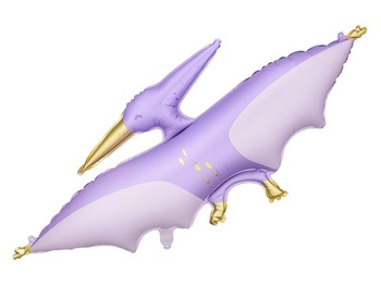 Fóliový balónik s pterodaktylom 115x53cm - XXL balónik na hélium alebo vzduch - balónik na dinosaurie