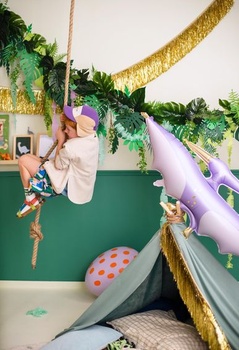 Fóliový balónik s pterodaktylom 115x53cm - XXL balónik na hélium alebo vzduch - balónik na dinosaurie