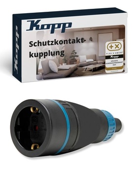 Kopp 138216104 Ochranná kontaktná spojka, znova zapojiteľná, odolná proti zlomeniu, pre prierez