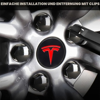 Sada krytů kol Tesla: Sada krytů kol Tesla Sada krytů středového kola Matice kol Krytka matic s