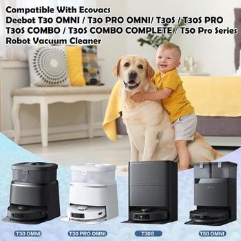 8 náhradných čistiacich utierok pre robotické vysávače Dreame L10s Ultra Gen 3/Gen