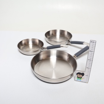 Sada panvíc BRA 20-24-28 cm