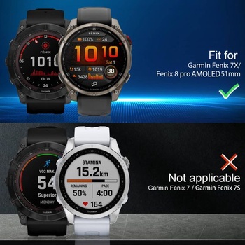NEWZEROL Ochranná fólia na displej (balenie 4 kusov) kompatibilná s Garmin Fenix ​​9/8/8 Pro 51 mm