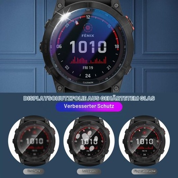 NEWZEROL Ochranná fólia na displej (balenie 4 kusov) kompatibilná s Garmin Fenix ​​9/8/8 Pro 51 mm