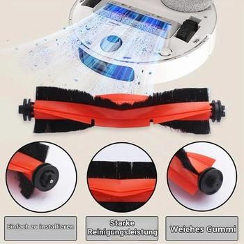 Príslušenstvo pre robotické vysávače Xiaomi Robot Vacuum X10+, X20+: 1 hlavná kefa, 4 prachové