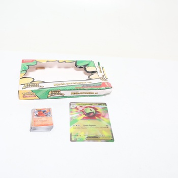 Pokémon: Mega Meganium EX kolekcia od Mega Rising Heroes (1 holografická promo karta, 1 nadrozmerná