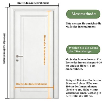 Magnetická síť proti hmyzu na balkonové dveře, síť proti hmyzu na dveře 100x210cm, bílá.