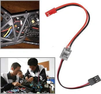 Greluma 1 kus 4A RC dálkově ovládaný AUX spínač zapnutí/vypnutí relé pro RC auto, nákladní auto,