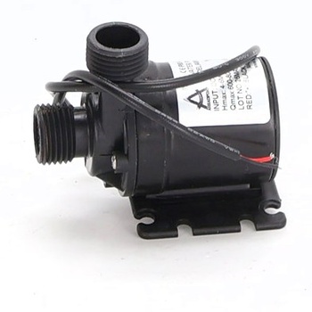 QWORK® 2 kusy DC 12V vodné čerpadlo 800L/H 5M, bezkefové ponorné vodné čerpadlo, pre solárne
