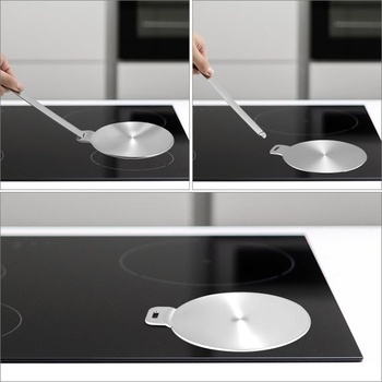 Adaptérová deska QWORK® pro indukční varnou desku, rozdělovač tepla pro indukční varnou desku,