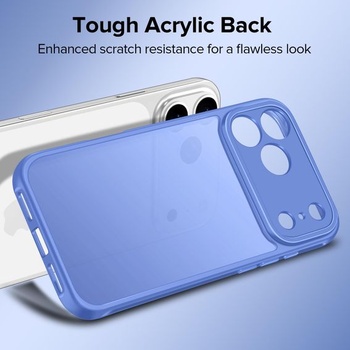 Puzdro ivoler pre iPhone 17 Pro, [vojenský štandard] nárazuvzdorné a poškriabané puzdro na