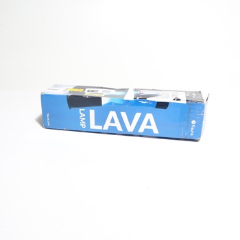 Lávová lampa Fisura modrá a biela 39,5 cm