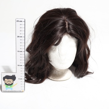 Dámská paruka hnědá, 43cm