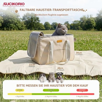 Prepravka pre mačku Sucikorio B1092-White