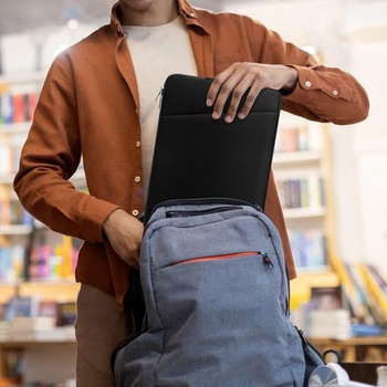 Puzdro na notebook s vreckom na zips na príslušenstvo, kompatibilné so 17-palcovými notebookmi HP,