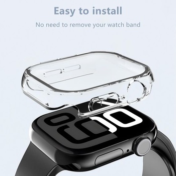 AOKUMA [2 kusy] Ochranné puzdro na displej s pevným puzdrom kompatibilné s Apple Watch Series 11