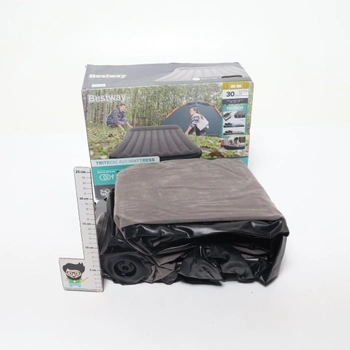 Bestway TriTech Dvojitý nafukovací matrac, elektrické čerpadlo s USB, 203 x 152 x 30 cm, 2 osoby,