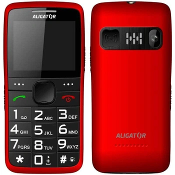 ALIGATOR A675 Senior červená