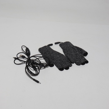 Pletené USB vyhrievané rukavice Healifty