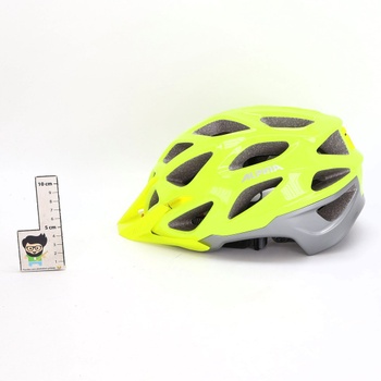 Cyklistická prilba Alpina žltá, veľkosť M