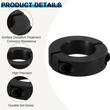 PATIKIL Dělená sada objímek 32 mm Vyvrtávací průměr 54 mm Vnější průměr 15 mm Tloušťka, Balení po 2