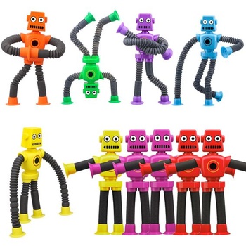 10 ks robotických prísaviek, hračiek pre deti a dospelých,…