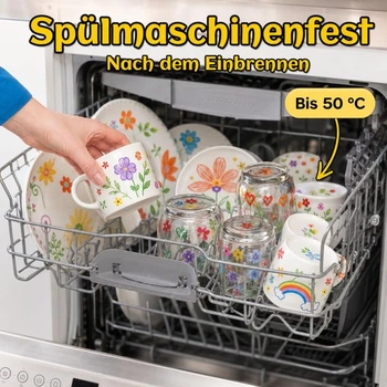 Fixy na porcelán vhodné do umývačky riadu, 15 kusov. Fixy na maľovanie na sklo, fixy na porcelán vhodné