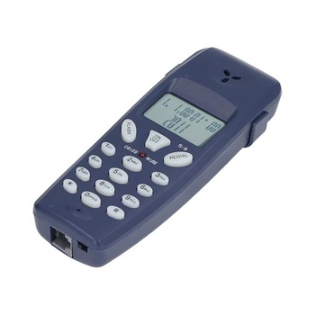Drátový telefon, displej s identifikací volajícího FSK-DTMF, kabelový telefon s funkcí opakované