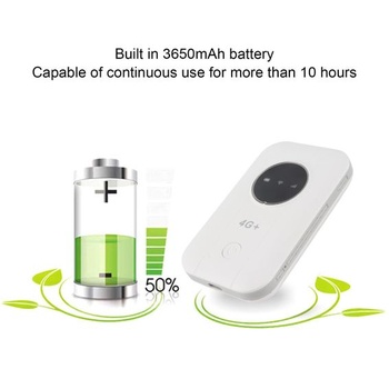 VBESTLIFE 4G WiFi hotspot, odemčený LTE USB WiFi modem se slotem pro SIM kartu, přenosný cestovní