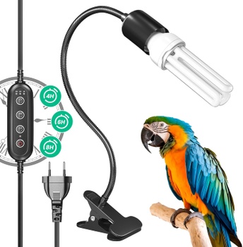Vtáčia lampa GlowUp UVB 2,4 20W s časovačom