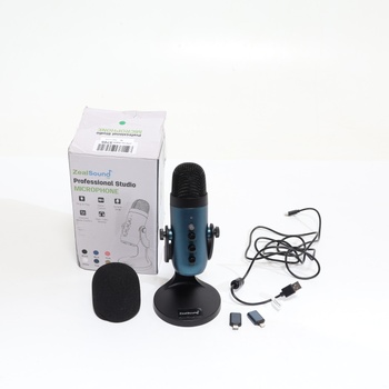 Mikrofon Zealsound k66t-eu, modrý