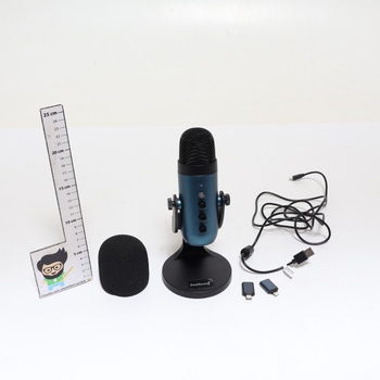 Mikrofon Zealsound k66t-eu, modrý