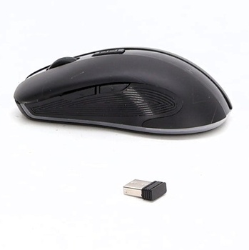 Bezdrôtová myš Rii, 2,4G bezdrôtová myš PC myš Myš k notebooku Bezdrôtová optická myš s USB nano