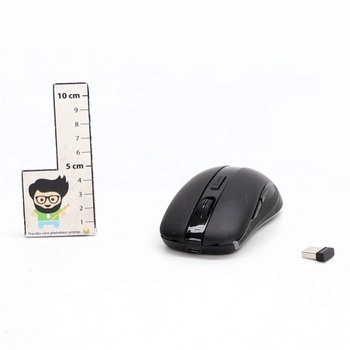 Bezdrôtová myš Rii, 2,4G bezdrôtová myš PC myš Myš k notebooku Bezdrôtová optická myš s USB nano