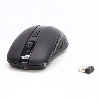 Bezdrôtová myš Rii, 2,4G bezdrôtová myš PC myš Myš k notebooku Bezdrôtová optická myš s USB nano