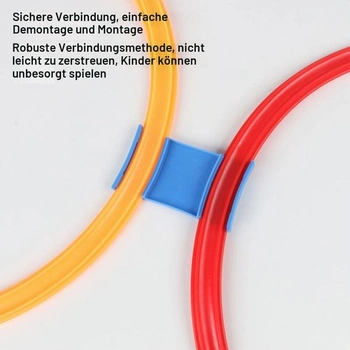10 vícebarevných gymnastických kruhů, tréninkové kruhy na sport s taškou, koordinační kruhy,