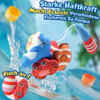 ZOOI Montessori hračka pre vek 1+, 5v1 motorická hra na rybárčenie, hračka pre deti vo veku 1, 2 a 3