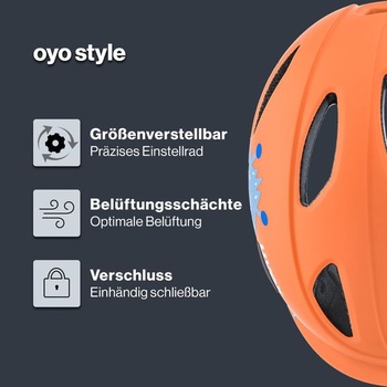 Uvex OYO Style - Ľahká cyklistická prilba pre deti - individuálne nastaviteľná veľkosť, vzor