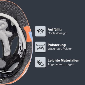 Uvex OYO Style - Ľahká cyklistická prilba pre deti - individuálne nastaviteľná veľkosť, vzor