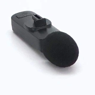 Bezdrátový klopový mikrofon KUKIHO pro iPhone/iPad/Android (2 vysílače), mini klipový mikrofon s