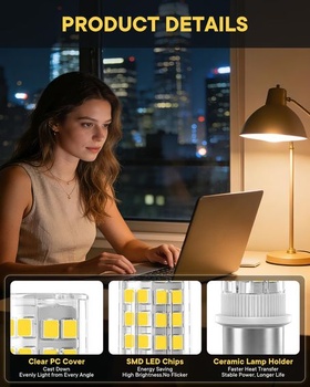 B15D LED žiarovky AC/DC 12V-24V nízke napätie 1157 dvojitý kontakt bajonet, 3W (ekvivalent 30W) - pre
