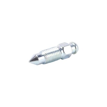 4 kusy odvzdušňovacích šroubů M8 x 1 mm s krytkou z pozinkovaného kovu pro třmeny kotoučových brzd,