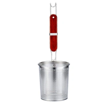 TENTA KITCHEN Mikroperforovaný nerezový košík na těstoviny,…